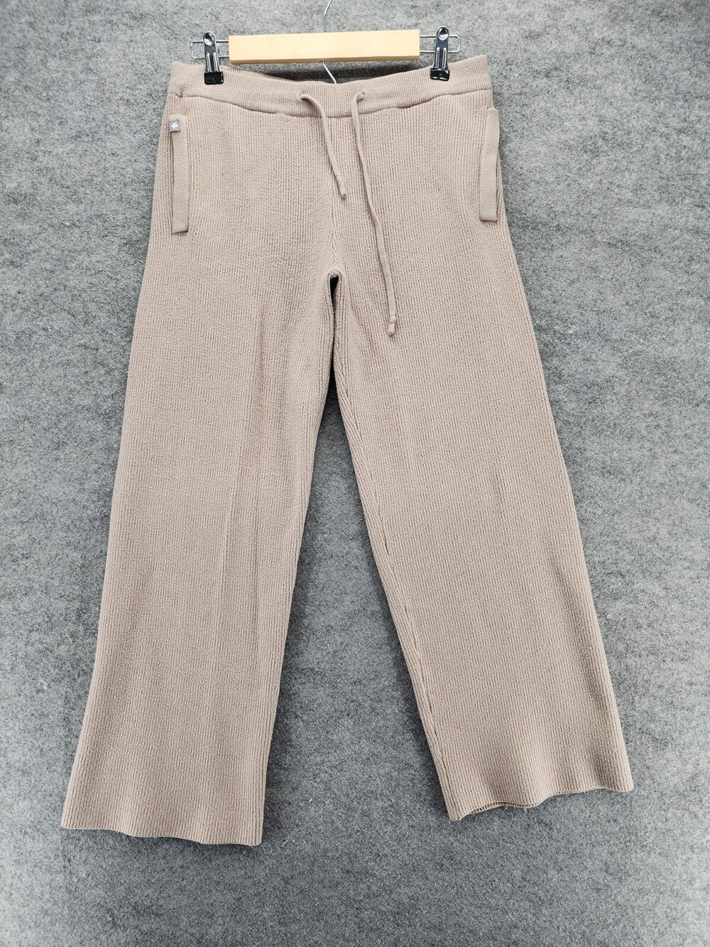 FIGS Sweatpants Womens Small Pull On Brown Ribbed